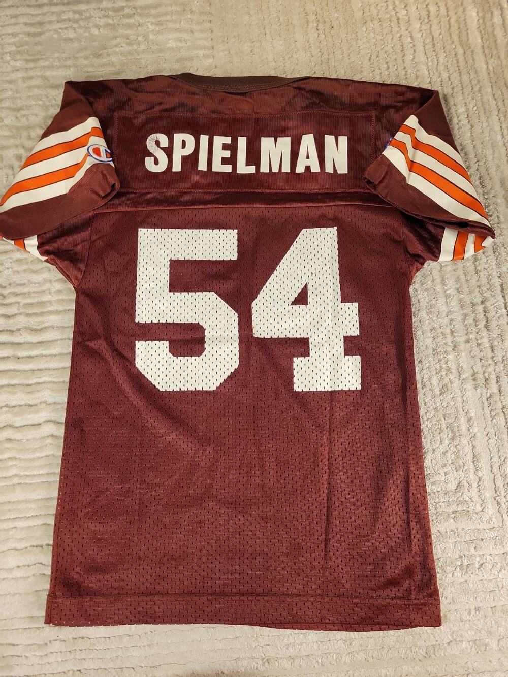Champion Chris Speilman Cleveland Browns Football Jersey Youth Small 8 Boys kids